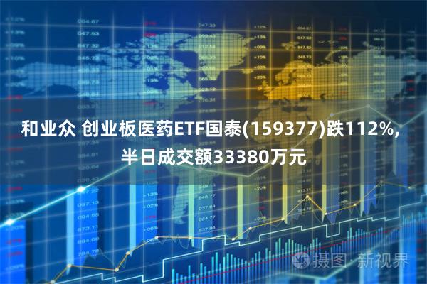 和业众 创业板医药ETF国泰(159377)跌112%, 半日成交额33380万元