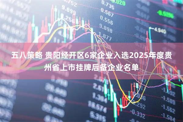 五八策略 贵阳经开区6家企业入选2025年度贵州省上市挂牌后备企业名单