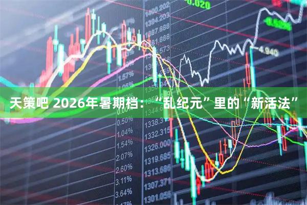 天策吧 2026年暑期档：“乱纪元”里的“新活法”
